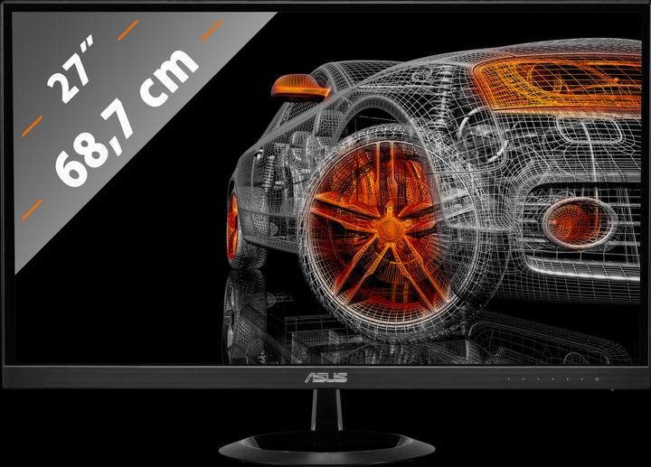 Image du produit ASUS VZ279HE 27", IPS, FullHD, D-Sub (1920 x 1080 pixels, 27")