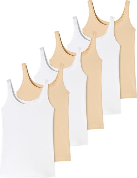 Produktbild Uncover by Schiesser 6er Pack Cotton Unterhemd / Top (XXL)