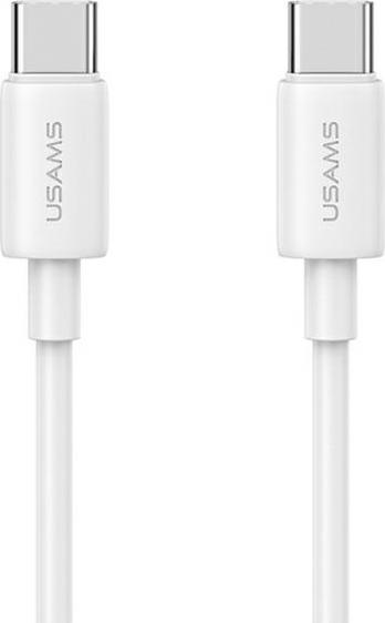 Produktbild Usams Ład. siec. 1xUSB-C T65 PD20W PD Fast Charging US-CC226 + kabel USB-C/USB-C US-SJ711 60W biały/