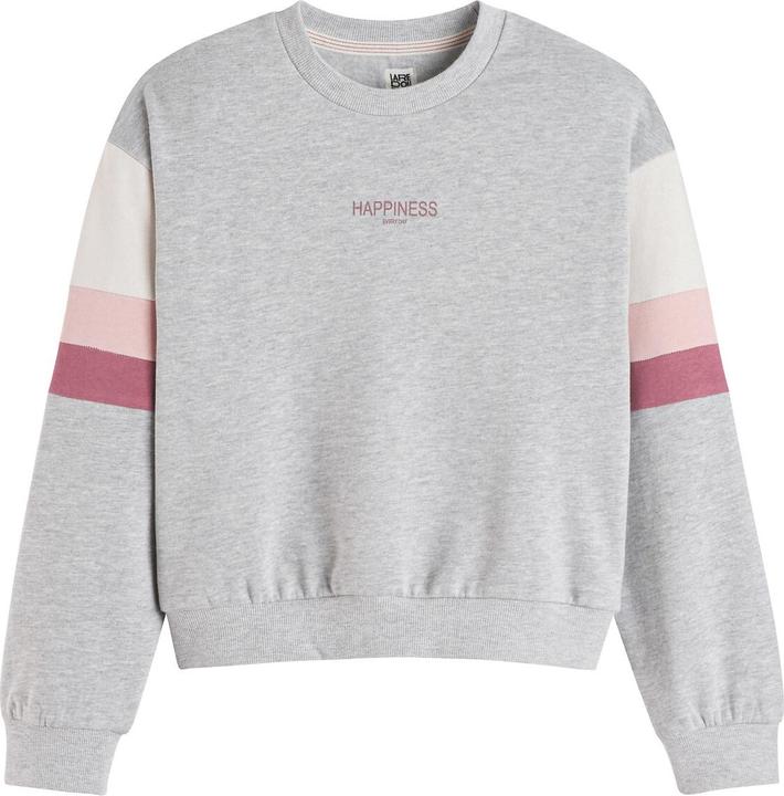 Actual product image La Redoute Collections Weites Sweatshirt mit Rundhals und Messageprint (102)