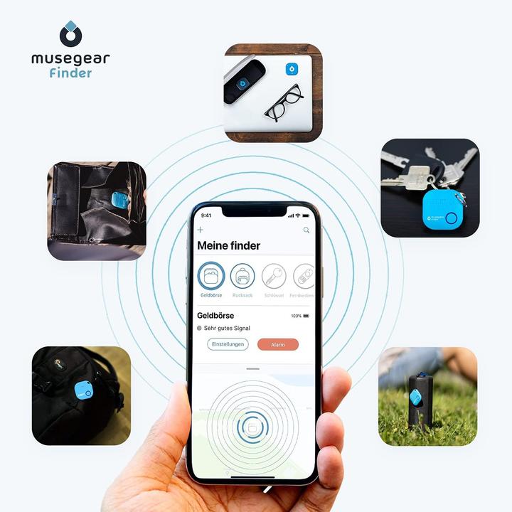 Produktbild Musegear finder 2 - dunkelblau (iOS, Android)