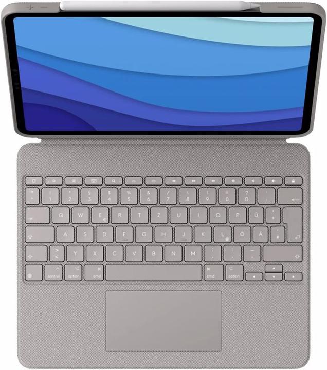 Immagine prodotto Logitech Combo Touch (DE, iPad Pro 12.9 2021 (5a generazione))