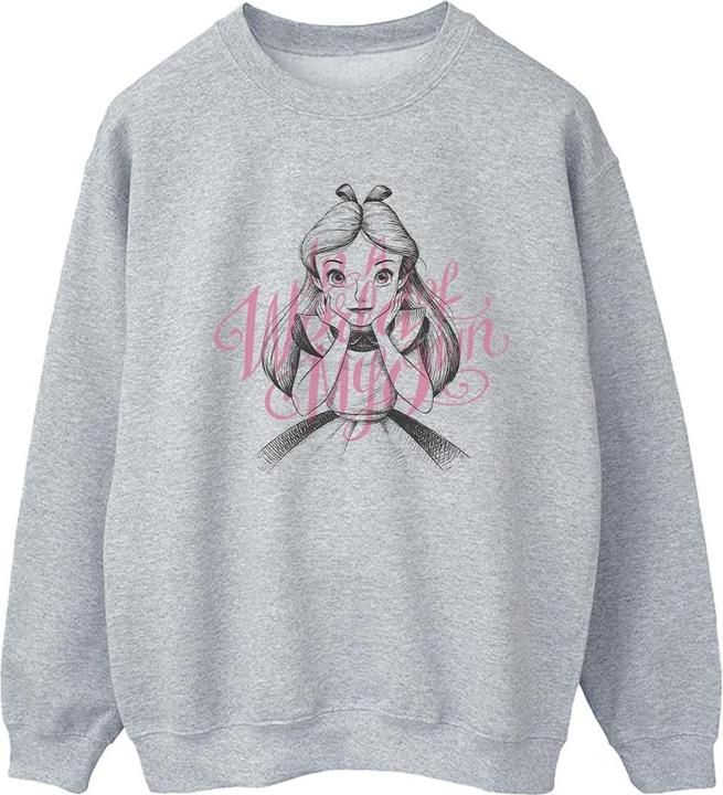 Disney Alice im Wunderland In einer Welt von mir selbst Sweatshirt