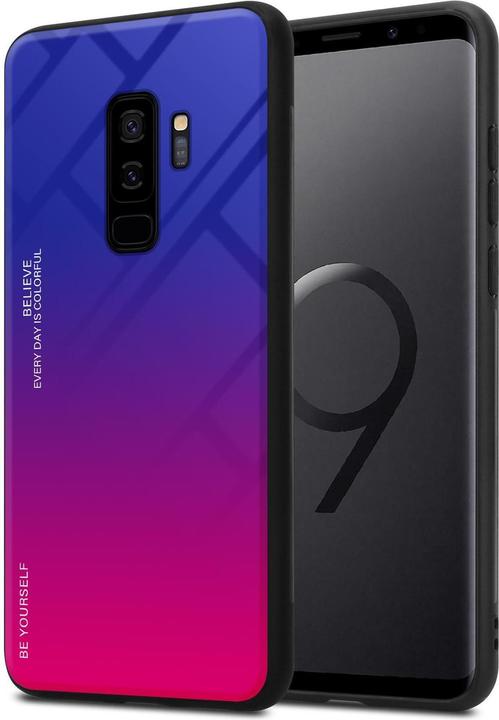 Productafbeelding Cadorabo TPU 2 kleuren glasdekking (Samsung Galaxy S9+)
