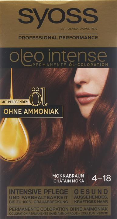 Actual product image Syoss Oleo Intense (4-18 Mocha brown)