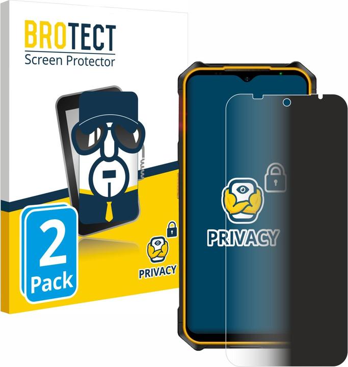 Image du produit BROTECT Film anti-regards Anti-Spy Privacy Film de protection contre la lumière bleue (2 pièce(s), Ulefone Armor X13)