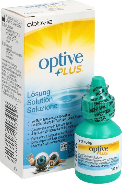 Image du produit Optive Plus Gouttes pour les yeux Fl (10 ml, Optive Plus Gouttes pour les yeux Fl 10 ml)