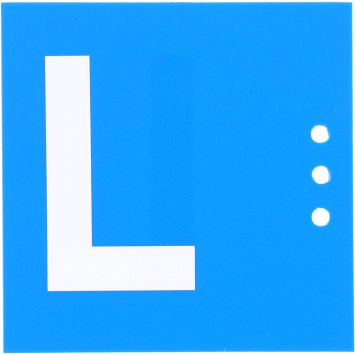 Produktbild Cartrend L-Schild Motos