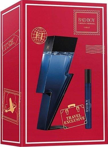 Produktbild Carolina Herrera Bad Boy Cobalt Eau De Parfum Spray 100ml und Eau De Parfum Spray 10ml Set (Eau de Parfum)
