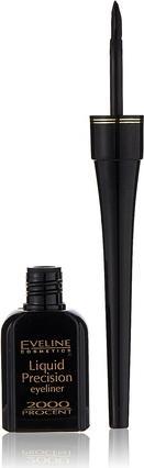 Eveline EVELINE Eyeliner Liquid Precision Matt Black czarny eyeliner do oczu (Matt Black)