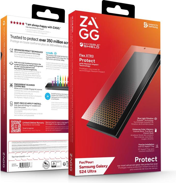 Image du produit Zagg Flex XTR3 (1 pièce(s), Samsung Galaxy S21)