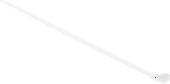 Actual product image Delock Cable tie reusable L 200 x W 4.8 mm 100 pieces white (Plastic cable ties, 200 mm, 100 pcs.)