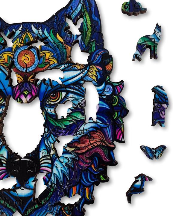 Immagine prodotto Aniwood Motivo Puzzle Lupo (S) (100 pezzi)