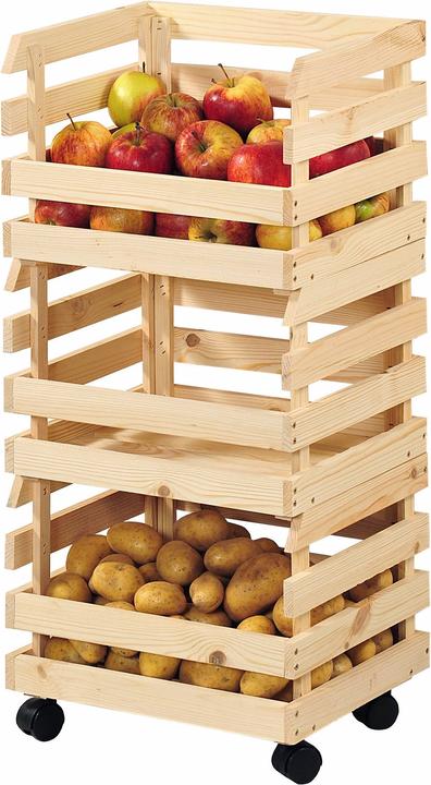Produktbild Kesper Kartoffel & Obsthorde (30 x 37 x 80 cm)