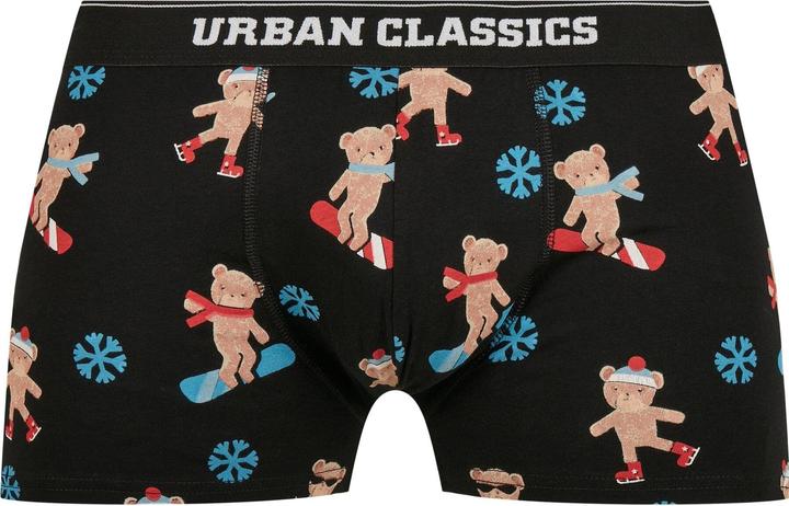 Image du produit Urban Classics Organic X-Mas Boxer Shorts 3-Pack (S, Lot de 3)