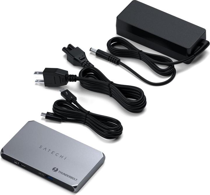 Actual product image Satechi Slim Hub (Thunderbolt, 4 ports)