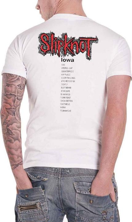 Immagine prodotto Slipknot Maglietta Adulti Iowa Track List (XL)