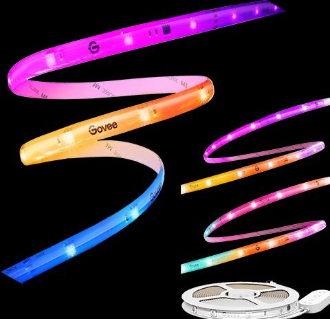 Produktbild Govee RGBIC LED Strip Light (RGBIC, 300 cm, Indoor)