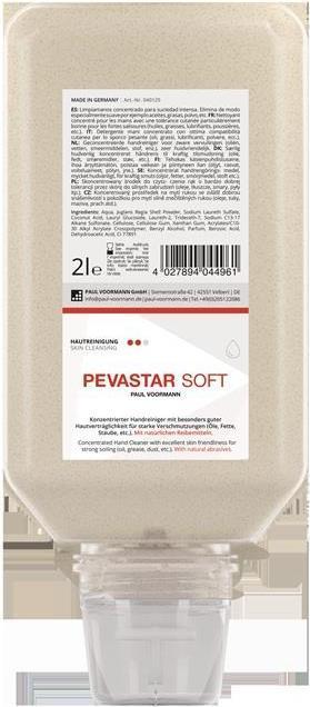 Produktbild Pevacare Handreinigung Pevastar SOFT 2 l silikon- und lösemittelfrei Softflasche PAUL VOORMANN (2000 ml)