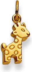 Natsumi Schmuck Anhänger Giraffe Gold 18K/750 (750/18 K Gelbgold)