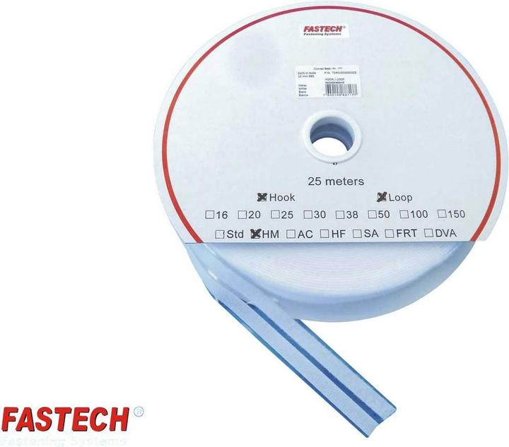 Actual product image Fastech Velcro tape for sticking on Adhesive- (10 mm)