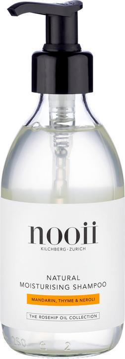 Immagine prodotto Nooii Naturale - Shampoo idratante al mandarino, timo e neroli (250 ml, Shampoo liquido)