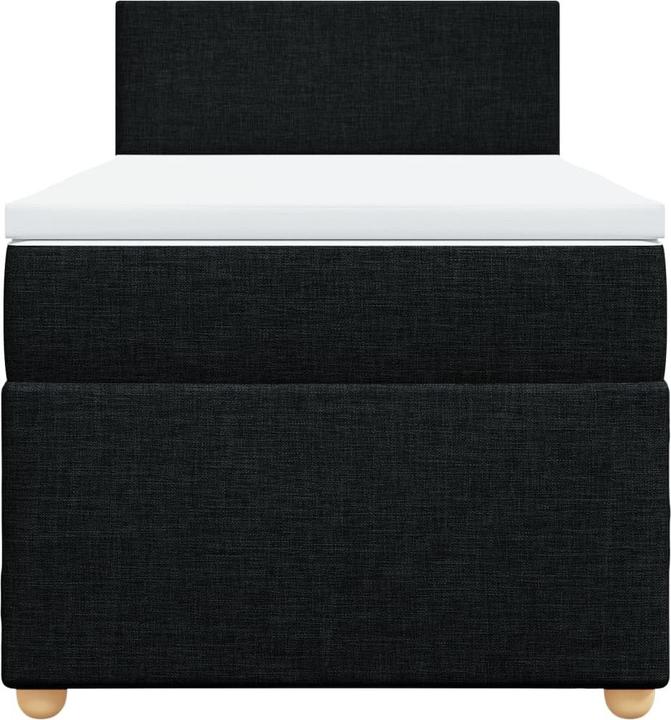 Image du produit VidaXL Lit boxspring avec matelas tissu (90 x 190 cm)