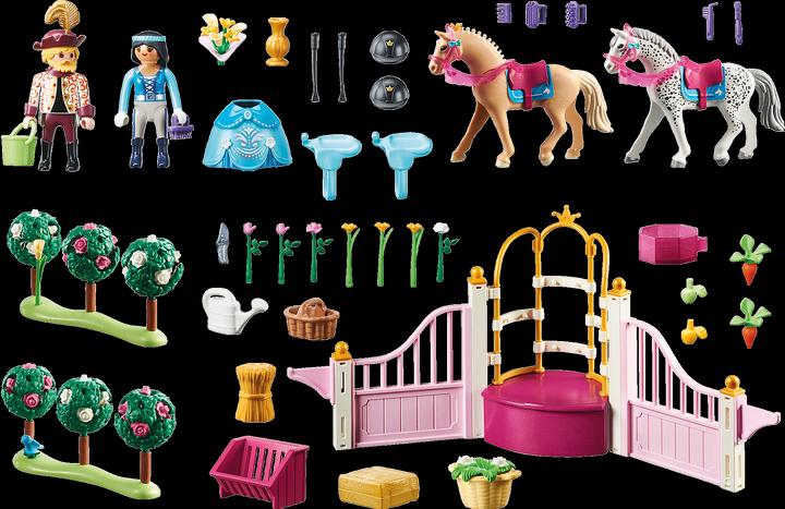 Immagine prodotto Playmobil Lezioni di equitazione nella scuderia (70450, Principessa Playmobil)