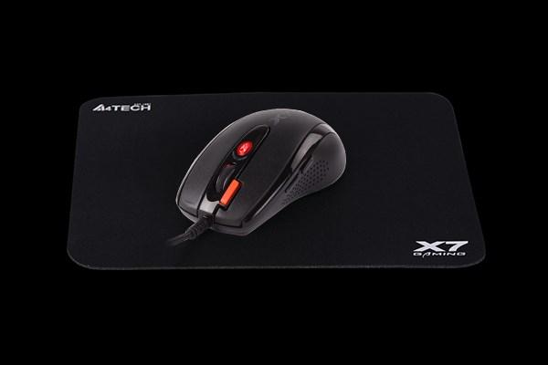 Produktbild A4Tech A4 TECH X-Game X-7120 A4TMYS46028 Maus (optisch, 3000 DPI, schwarze Farbe) (Kabelgebunden)
