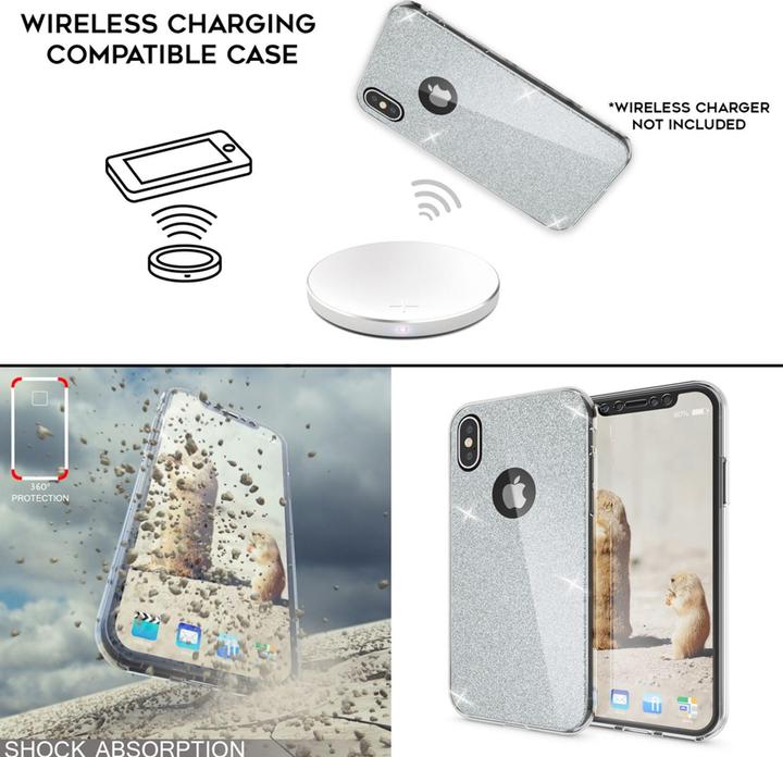 Image du produit Nalia Étui pour téléphone portable 360 degrés (Apple iPhone X, Apple iPhone XS)