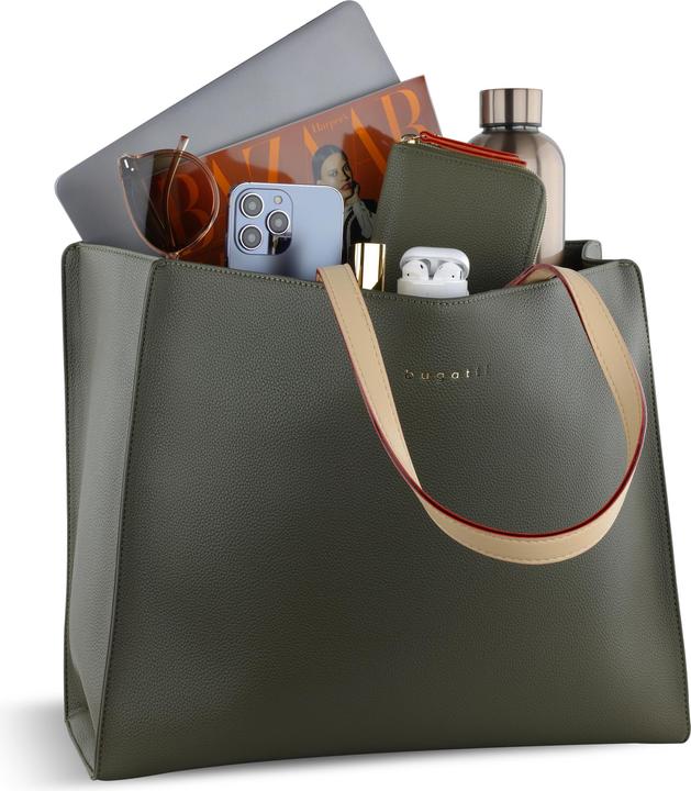 Immagine prodotto Bugatti Borsa shopper Ella 40 cm con scomparto per laptop (15 l)