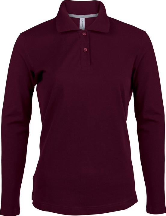 Produktbild Kariban Damen Poloshirt mit langen Ärmeln (XL)