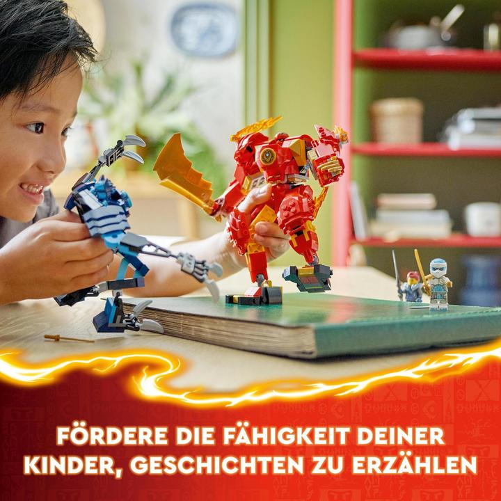 Actual product image LEGO 71808 Kais Fire Mech (71808, LEGO Ninjago)