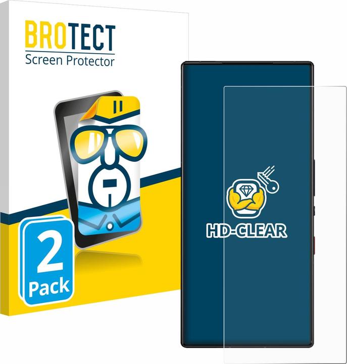 Image du produit BROTECT Protection Clair (2 pièce(s), Nubia Red Magic)