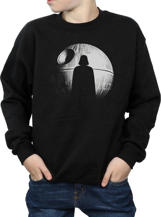 Produktbild Star Wars Rogue One Death Star Vader Silhouette Sweatshirt Jungen (116)