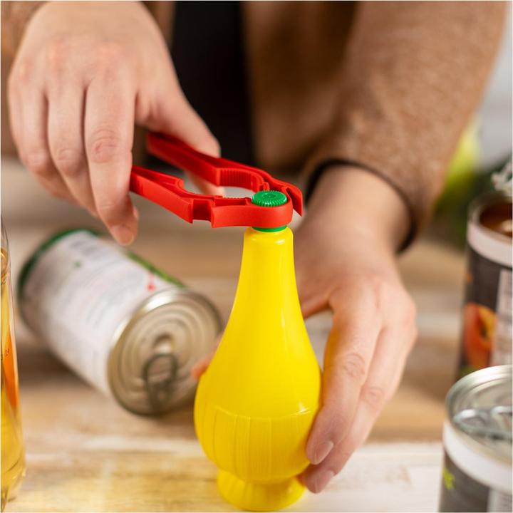 Image du produit Kuhn Rikon Suisse 5 en 1 (Ouvre-bouteille à couvercle en plastique)