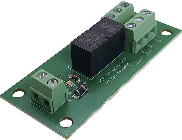 Produktbild Scaleo Systems Relaisplatine 1 St. VV-600401-0-C 2 Wechsler 12 V/DC