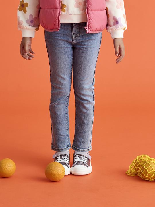 Actual product image Vertbaudet Mädchen Slim-Jeans, Hüftweite SLIM (98)