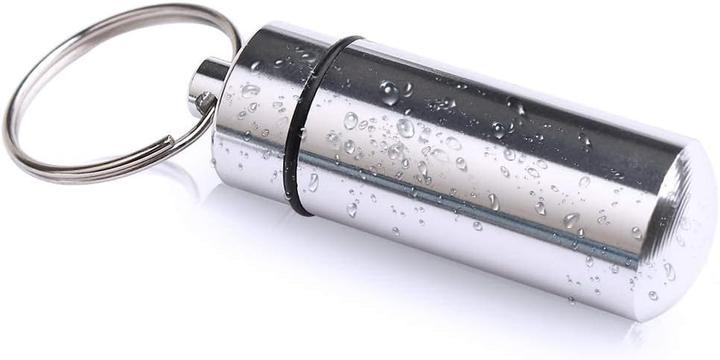 Actual product image Cbx Pill box with key ring