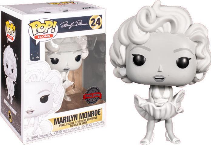 Image du produit Funko Pop! Icons : Marilyn Monroe Black and White Exclusive