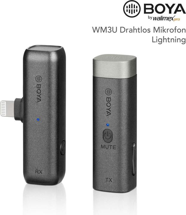 Immagine prodotto Boya Walimex pro WM3D Microfono senza fili
