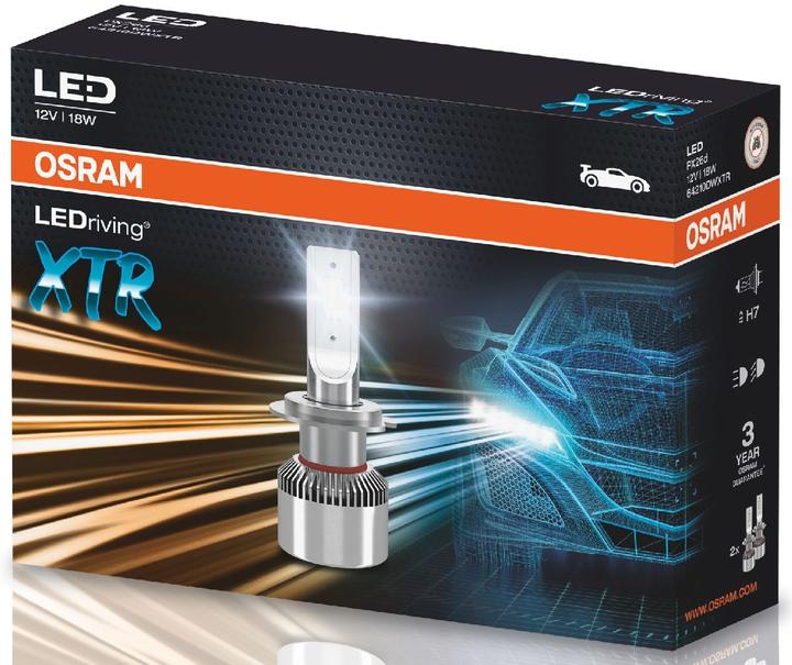 Actual product image Osram LEDriving XTR (H7)