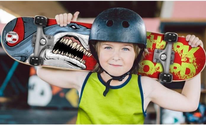 Immagine prodotto Stamp Skids Control Skateboard Shark (8")