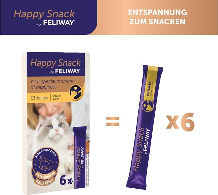 Image du produit Feliway Happy Snack (Adulte, 6 pcs, 90 g)