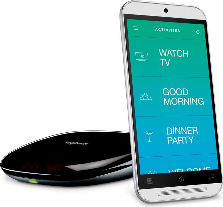 Actual product image Logitech Harmony Hub (Universal remote control, Infrared, Bluetooth)