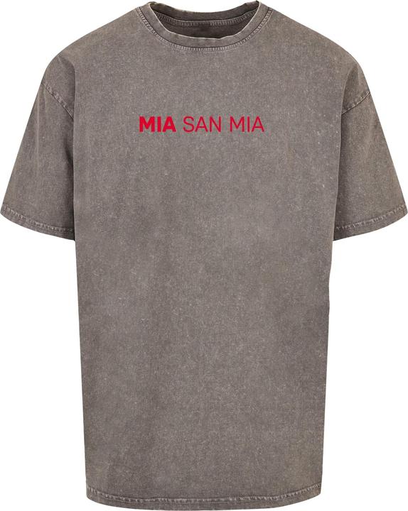 Immagine prodotto FC Bayern München Mia San Mia Red Acid Washed Heavy Oversize Tee - 111611 (4XL)