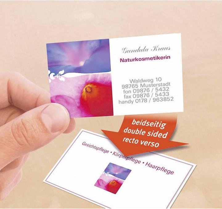 Produktbild Avery Premium-Visitenkarten (260 g/m², 200 x, A4)