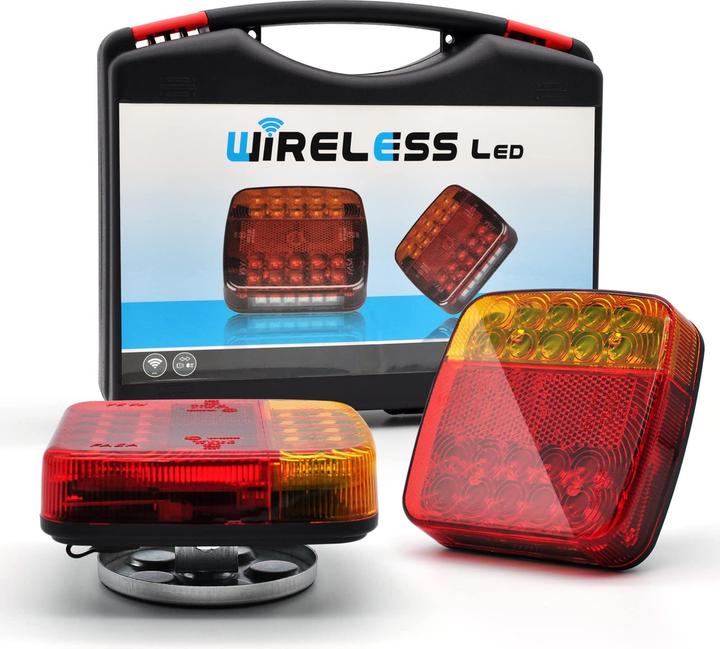 Produktbild Dinfu Kabellose LED Anhänger Rückleuchten, 12-24V