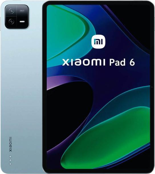 Actual product image Xiaomi Pad 6 (WLAN only, 11", 256 GB, Mist Blue)