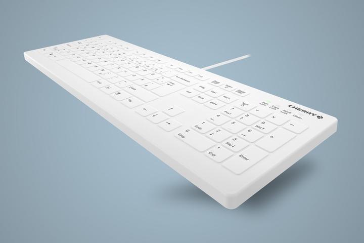 Actual product image CHERRY AK-C8112 MEDICAL KEYBOARD WHITE (CH, Cable)